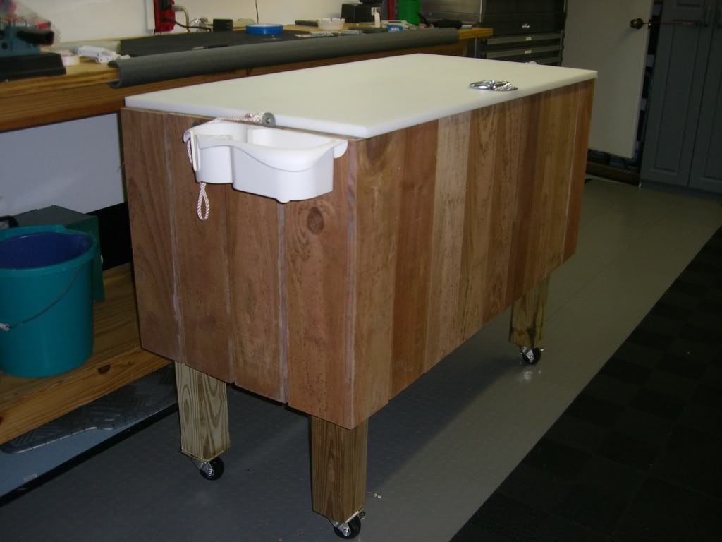 120 qt. fillet table, bbq prep table/ ice chest 2 Cool Fishing Forum